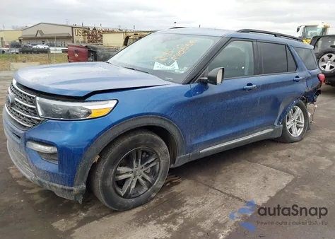 2022 Ford Explorer Xlt из США, поврежденный, VIN 1FMSK8DH5NGA70556